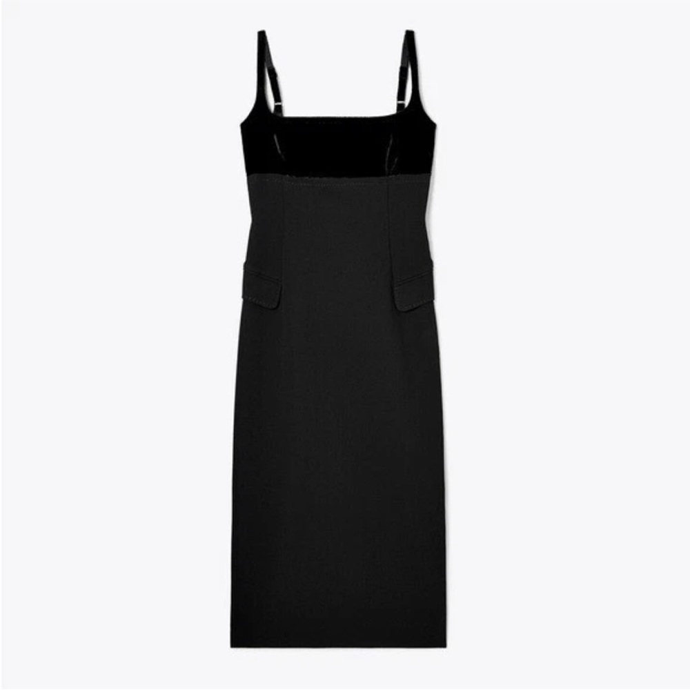 NWT Tory Burch crepe slip midi dress $898 2 - Picture 3 of 9